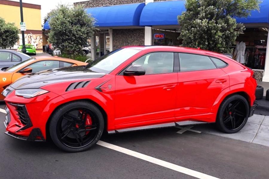  Lamborghini Urus on Forgiato Wheels (TEC 2.1) 2019 года  (фото 1 из 2)